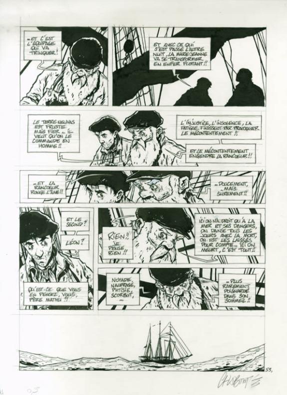 p53 - Christophe Chabouté - Encre de Chine - 1875