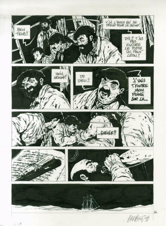 p56 - Christophe Chabouté - Encre de Chine - 1876