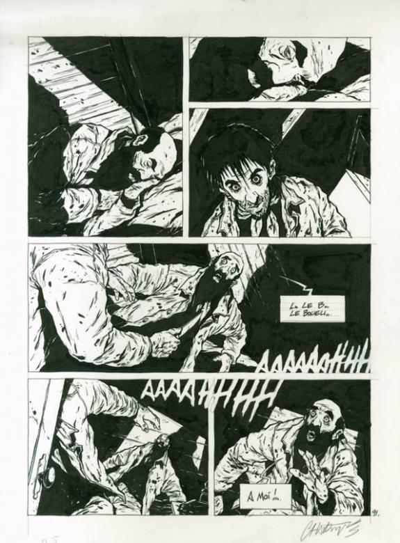 p91 - Christophe Chabouté - Encre de Chine - 1877