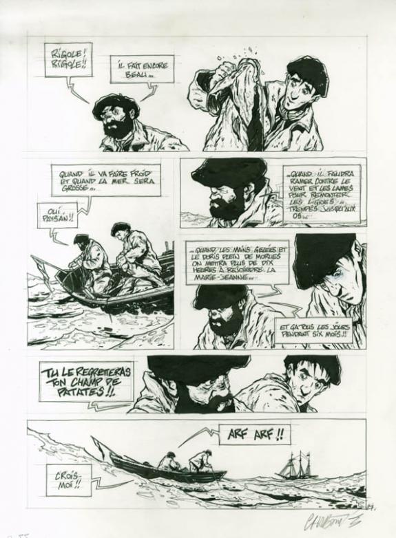 p27 - Christophe Chabouté - Encre de Chine - 1852