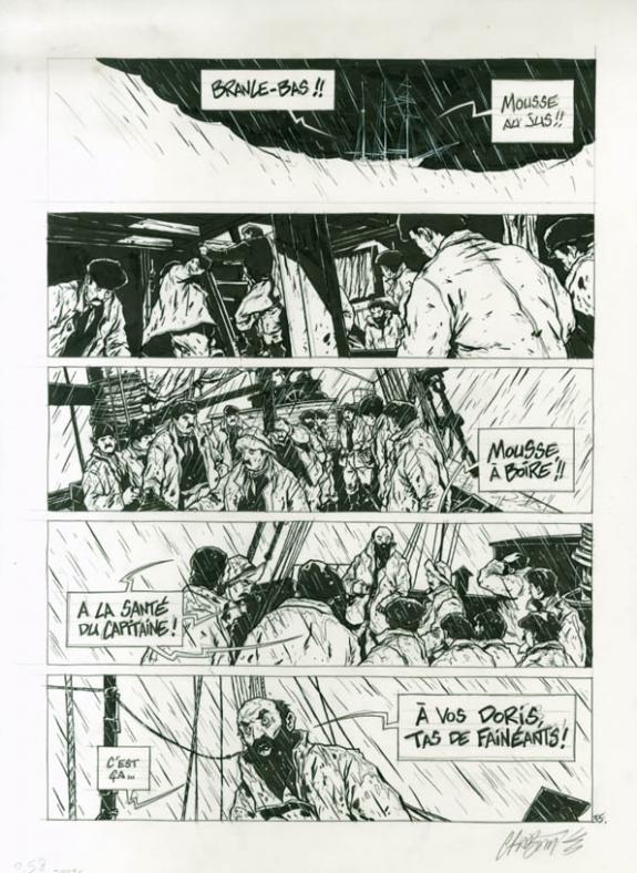 p35 - Christophe Chabouté - Encre de Chine - 1854