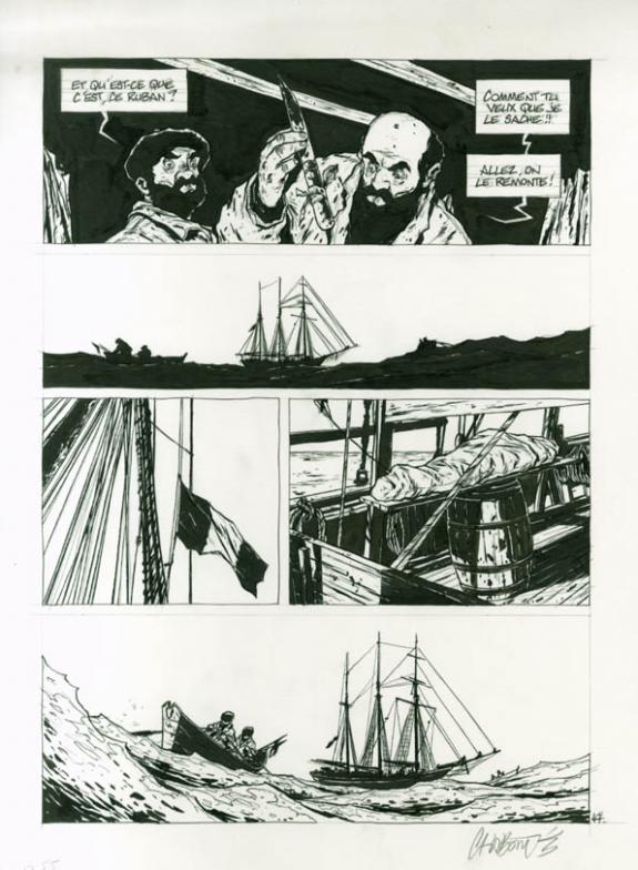 p47 - Christophe Chabouté - Encre de Chine - 1857