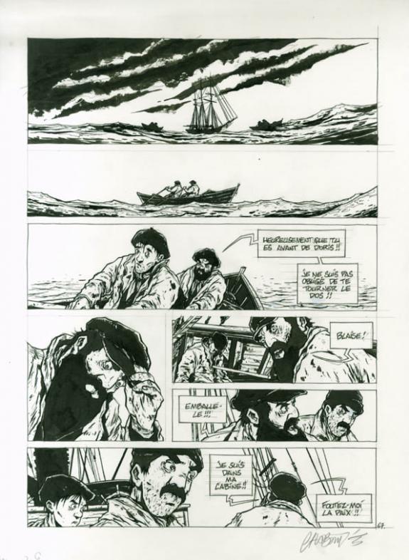 p67 - Christophe Chabouté - Encre de Chine - 1860