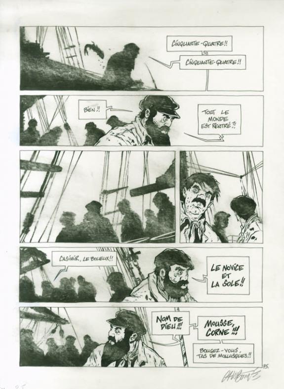 p75 - Christophe Chabouté - Encre de Chine - 1861