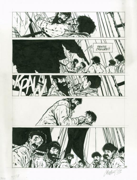 p97 - Christophe Chabouté - Encre de Chine - 1862