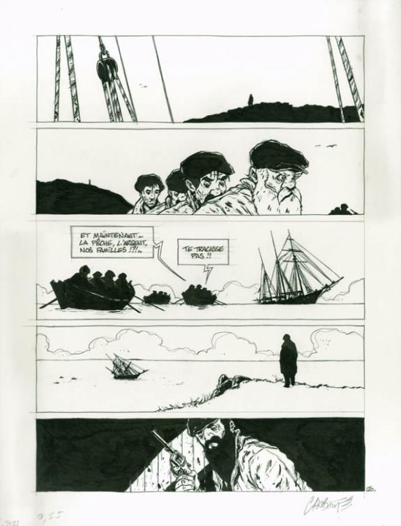 p120 - Christophe Chabouté - Encre de Chine - 1867