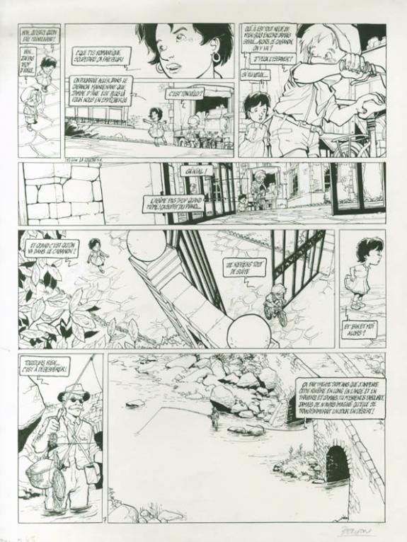 p07 - Olivier Berlion - Encre de Chine - 1915