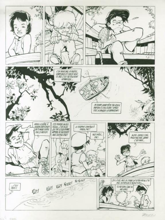 p11 - Olivier Berlion - Encre de Chine - 1916