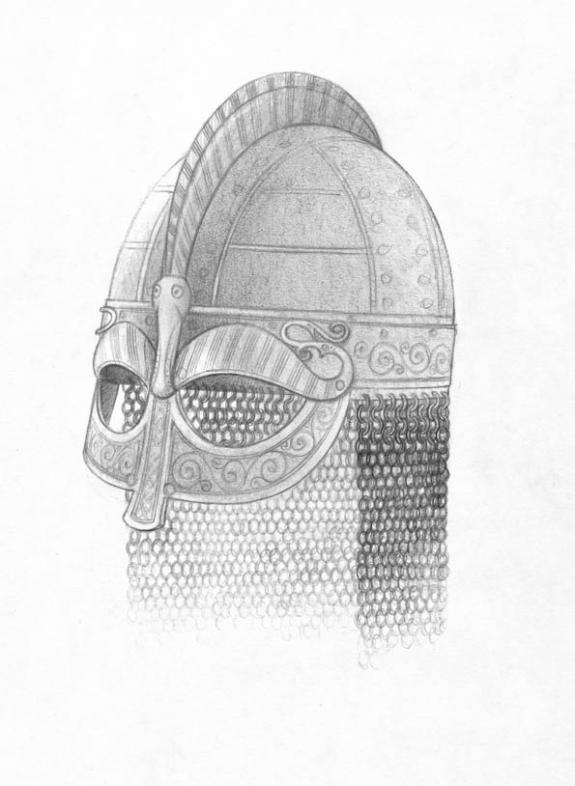 Casque - Erlé Ferronnière - Mine de plomb sur papier - 2031