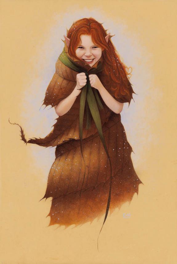 Manteau de feuilles - Erlé Ferronnière - Acrylique - 2038