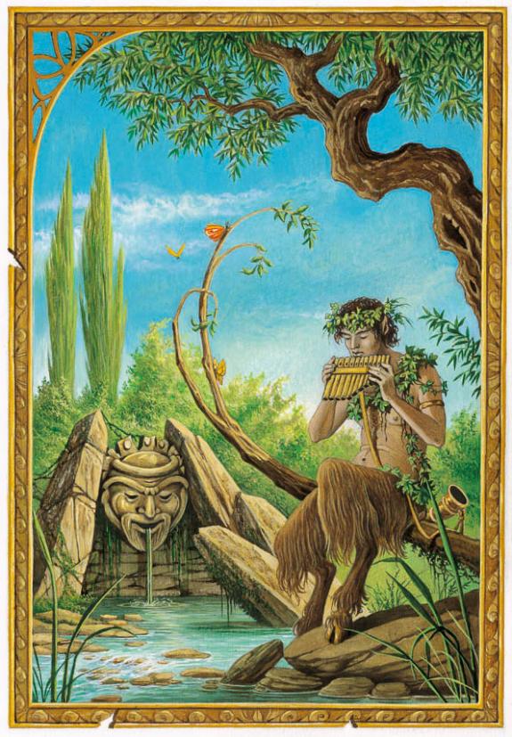 Pan - Florence Magnin - Encre de couleur sur papier - 2050