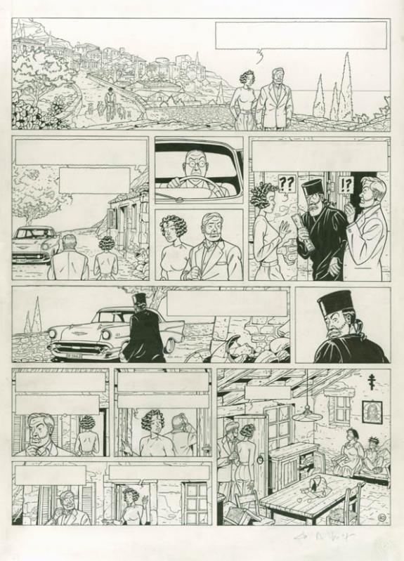 planche originale - Chantal De Spiegeleer - Encre de Chine - 1924