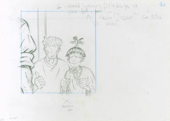 Etude de case - René Sterne - Mine de plomb sur papier - 2016