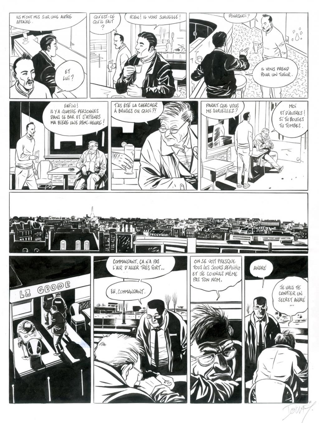 Planche n°42 - Stéphane Douay - Encre de Chine - 2111