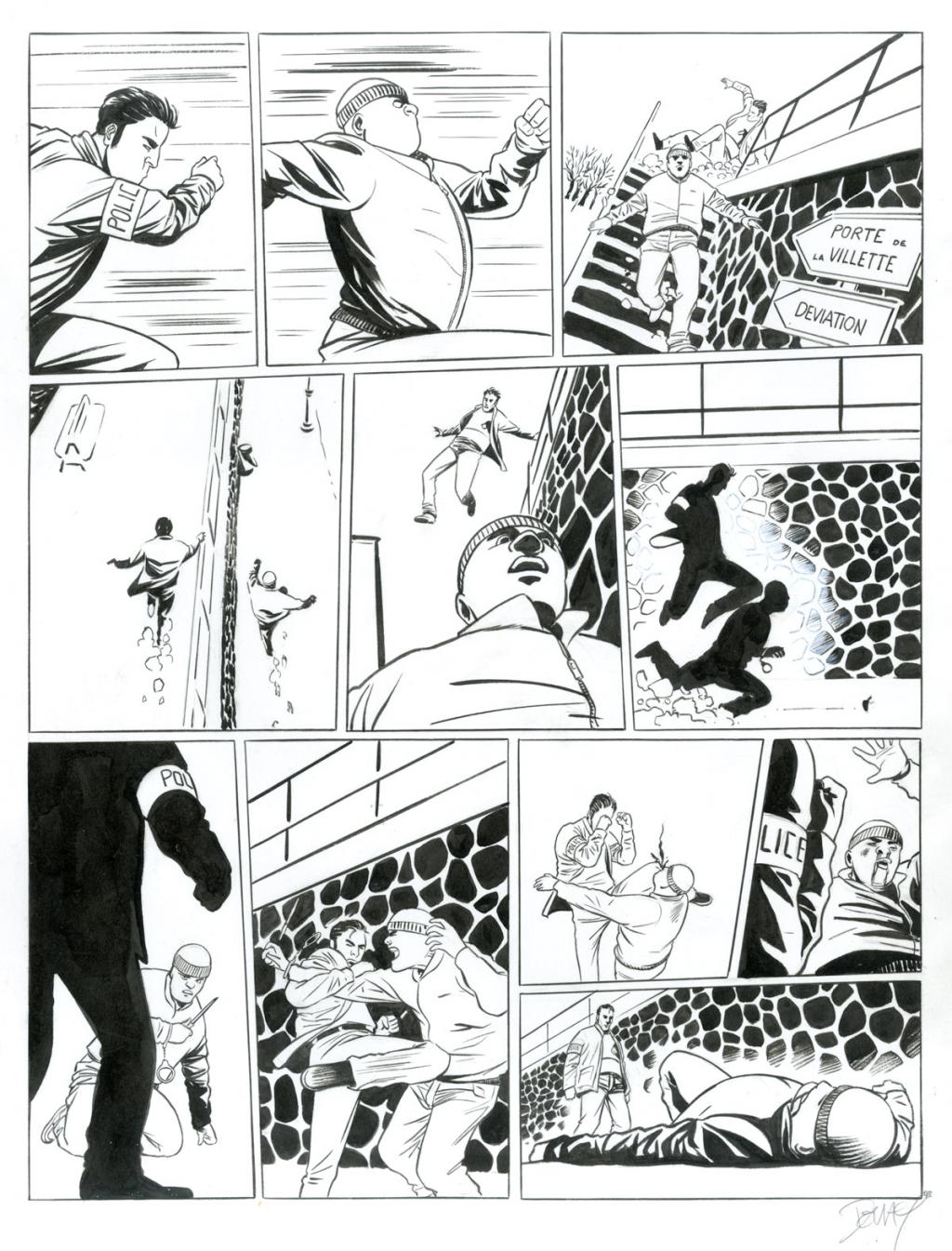 Planche n°48 - Stéphane Douay - Encre de Chine - 2112