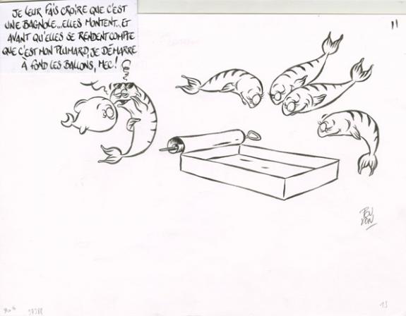 Bagnole - Nicolas Poupon - Encre de Chine et mine de plomb sur papier - 2175