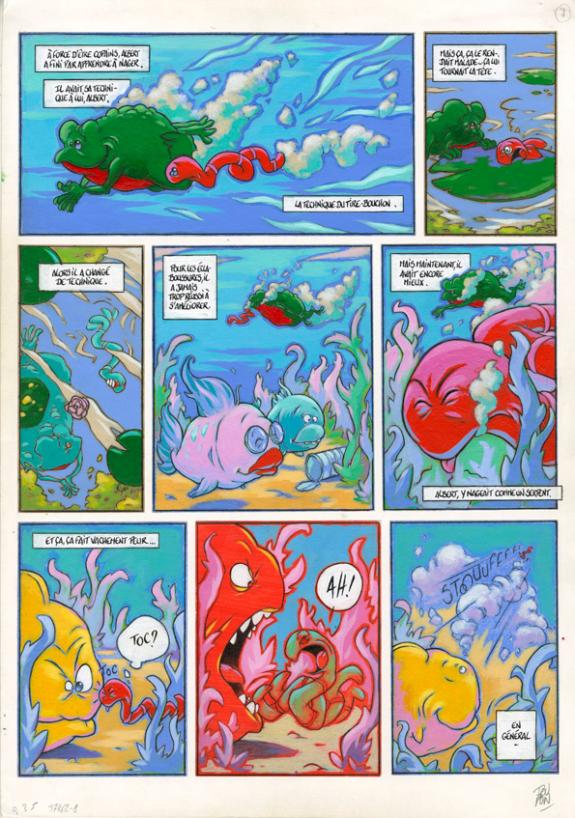 page+crayonné - Nicolas Poupon - Acrylique - 2201