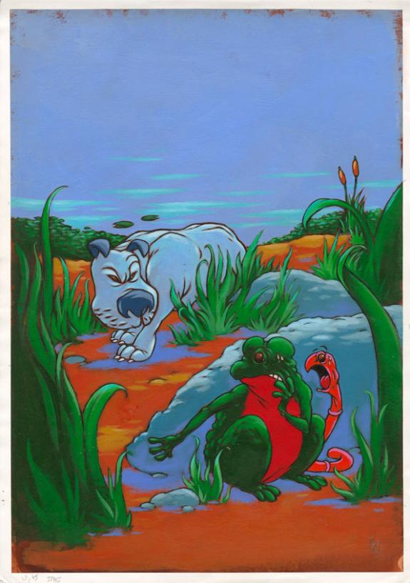 Couverture - Nicolas Poupon - Acrylique - 2204