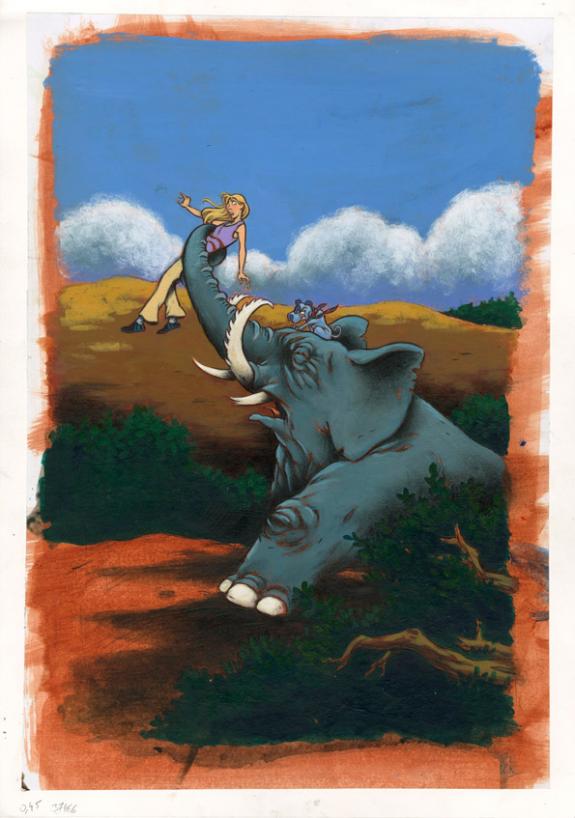 Couverture Peggy Sue de Brussolo chez Plon - Nicolas Poupon - Acrylique - 2205