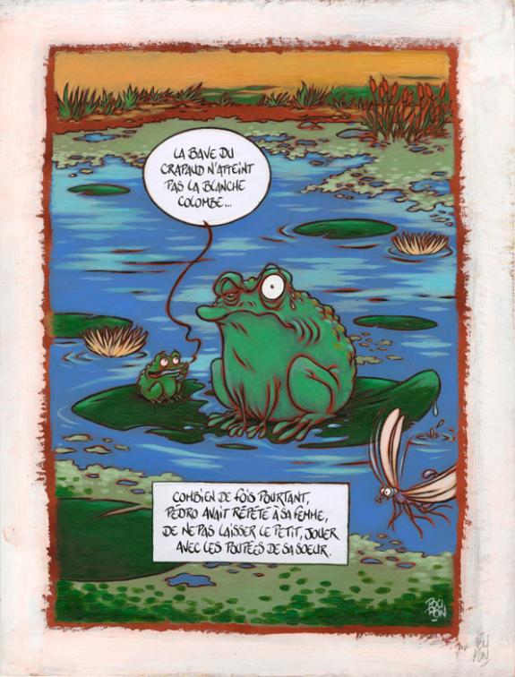 Grenouille - Nicolas Poupon - Acrylique - 2207