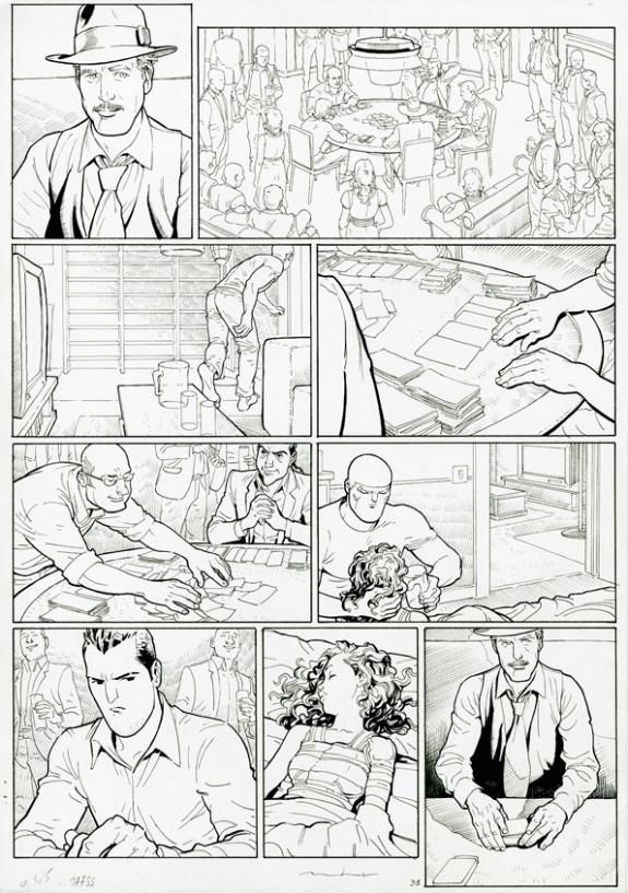 p38 - Marcial Toledano - Encre de Chine - 2165