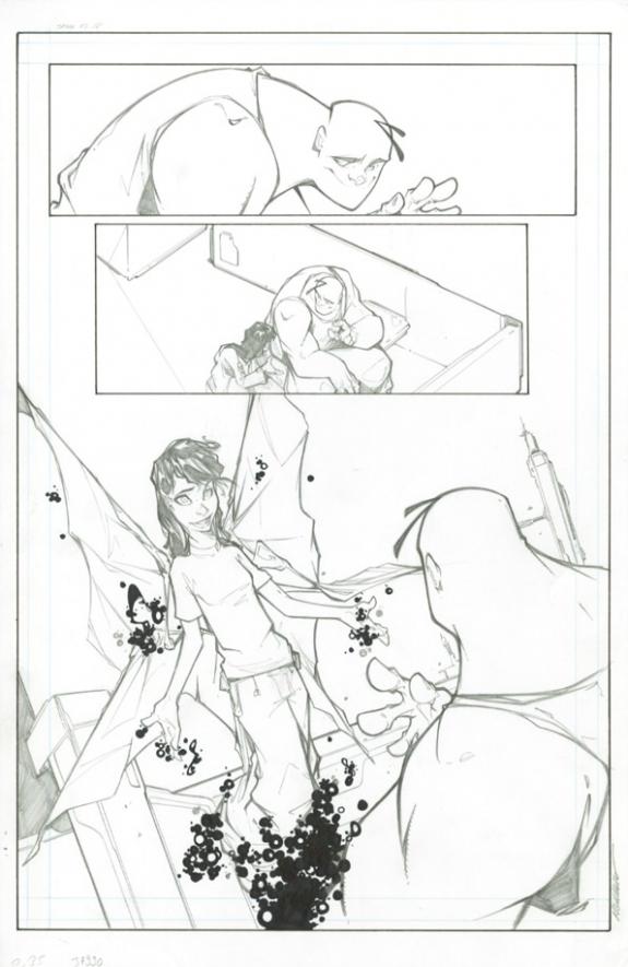 Issue 2 - page 18 - Francisco Herrera - Encre de Chine et mine de plomb sur papier - 2220