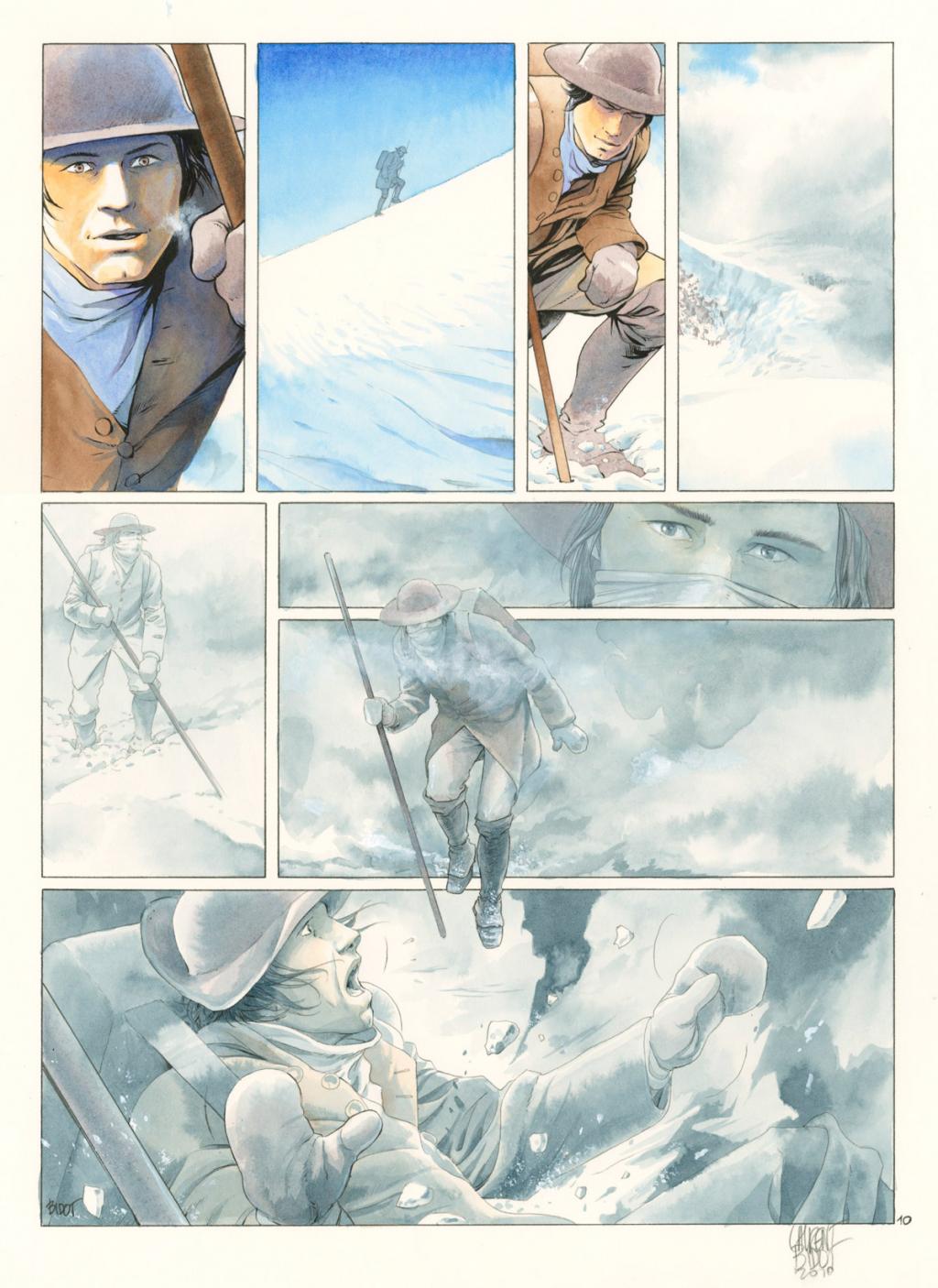 Planche 10 - Laurent Bidot - Encre de Chine, encre de couleur et crayon - 2224