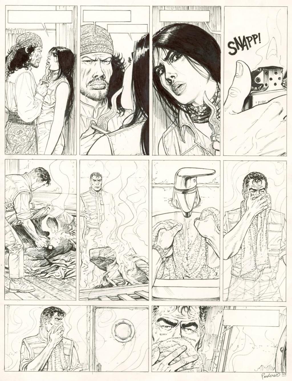 P43 - Boro Pavlovic - Encre de Chine - 2230