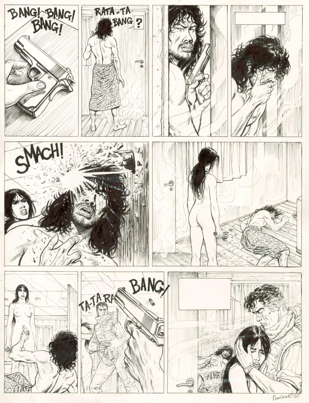 P45 - Boro Pavlovic - Encre de Chine - 2231