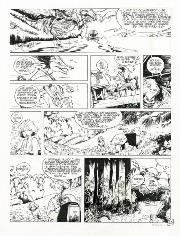 Planche 23 - Claire Wendling - Encre de Chine - 3000