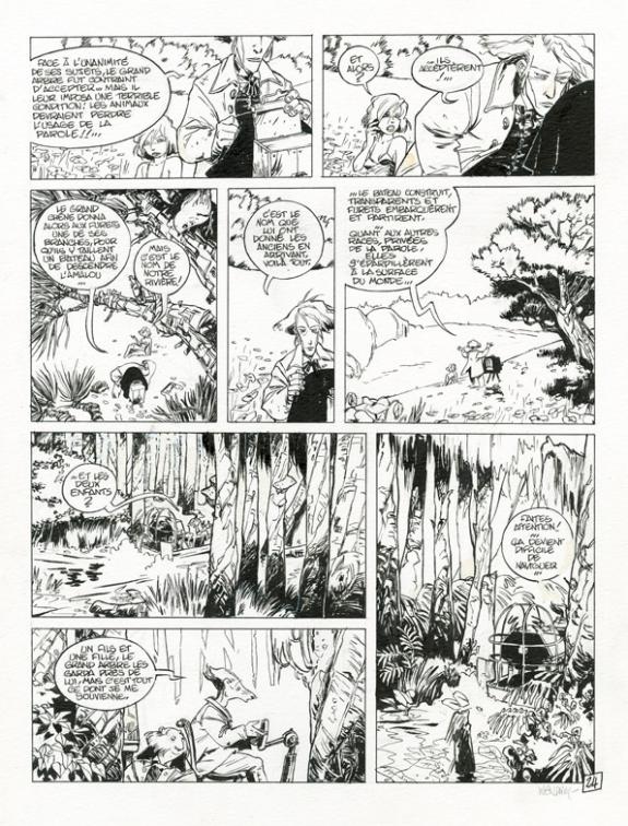 Planche 24 - Claire Wendling - Encre de Chine - 3001