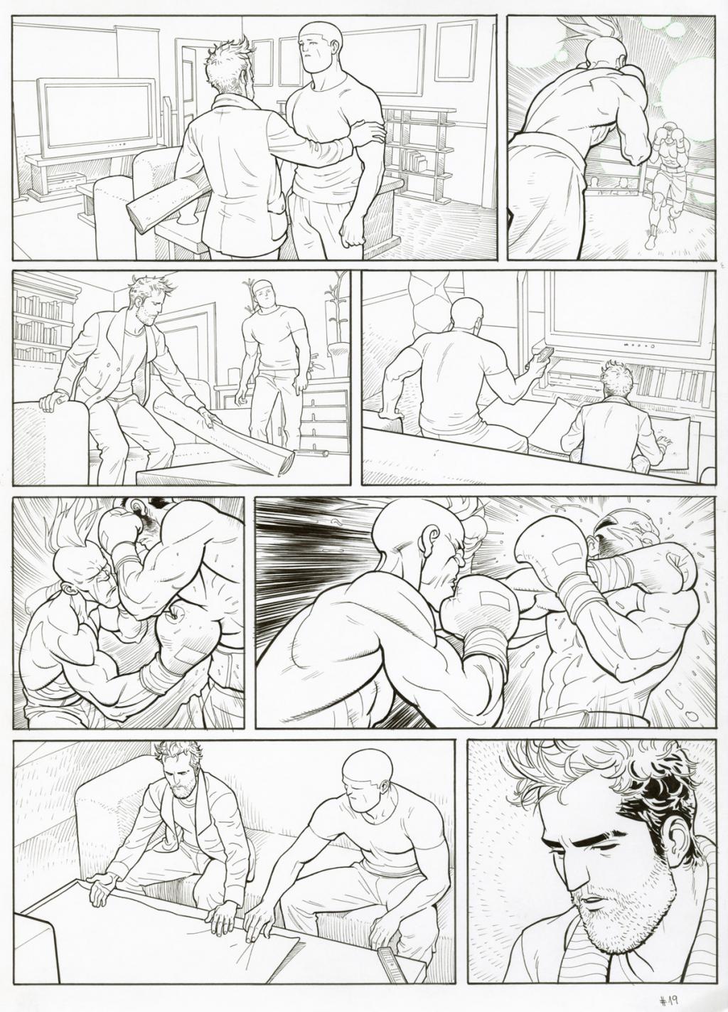 p19 - Marcial Toledano - Encre de Chine sur papier - 2251