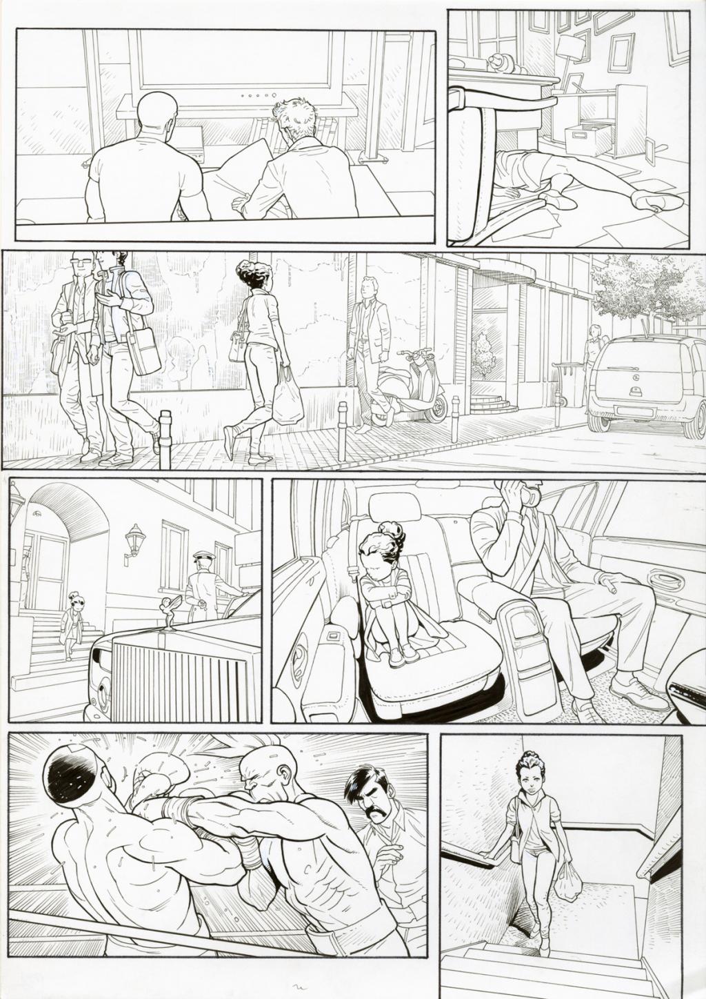 p21 - Marcial Toledano - Encre de Chine sur papier - 2253