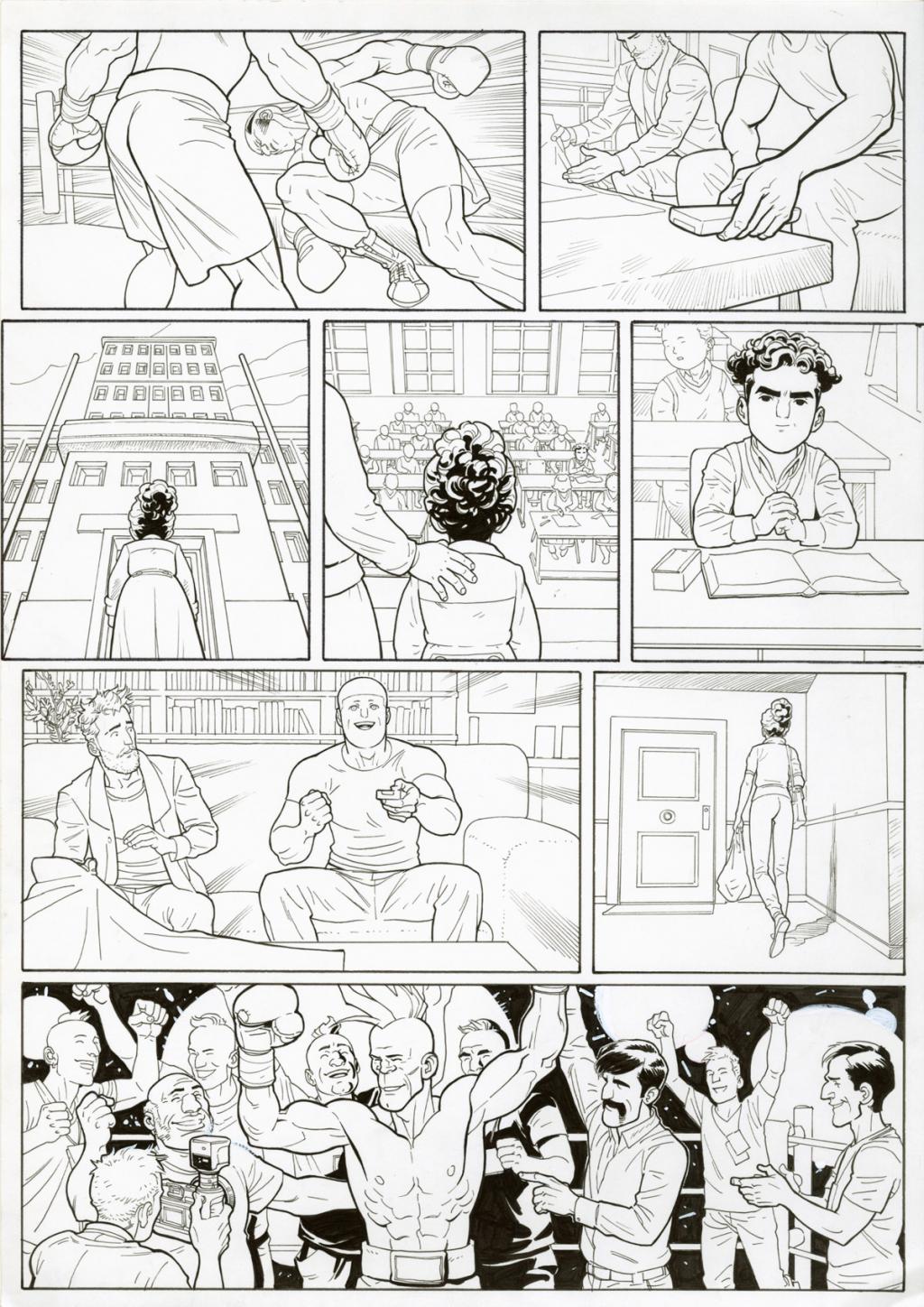 p22 - Marcial Toledano - Encre de Chine sur papier - 2254