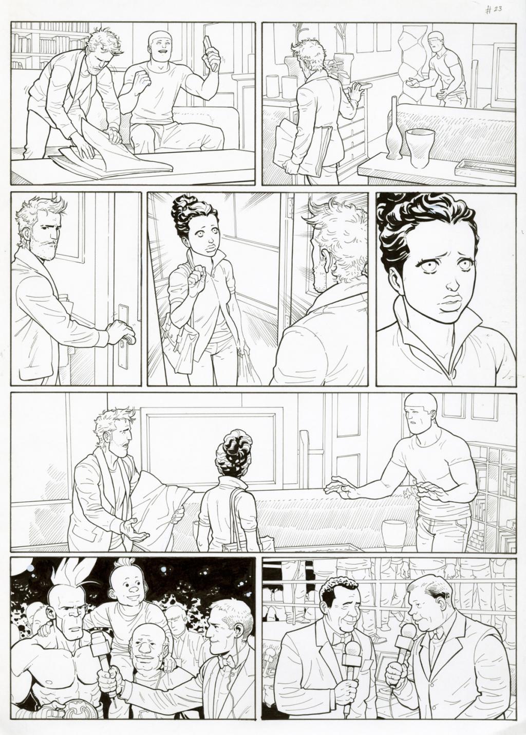 p23 - Marcial Toledano - Encre de Chine sur papier - 2255