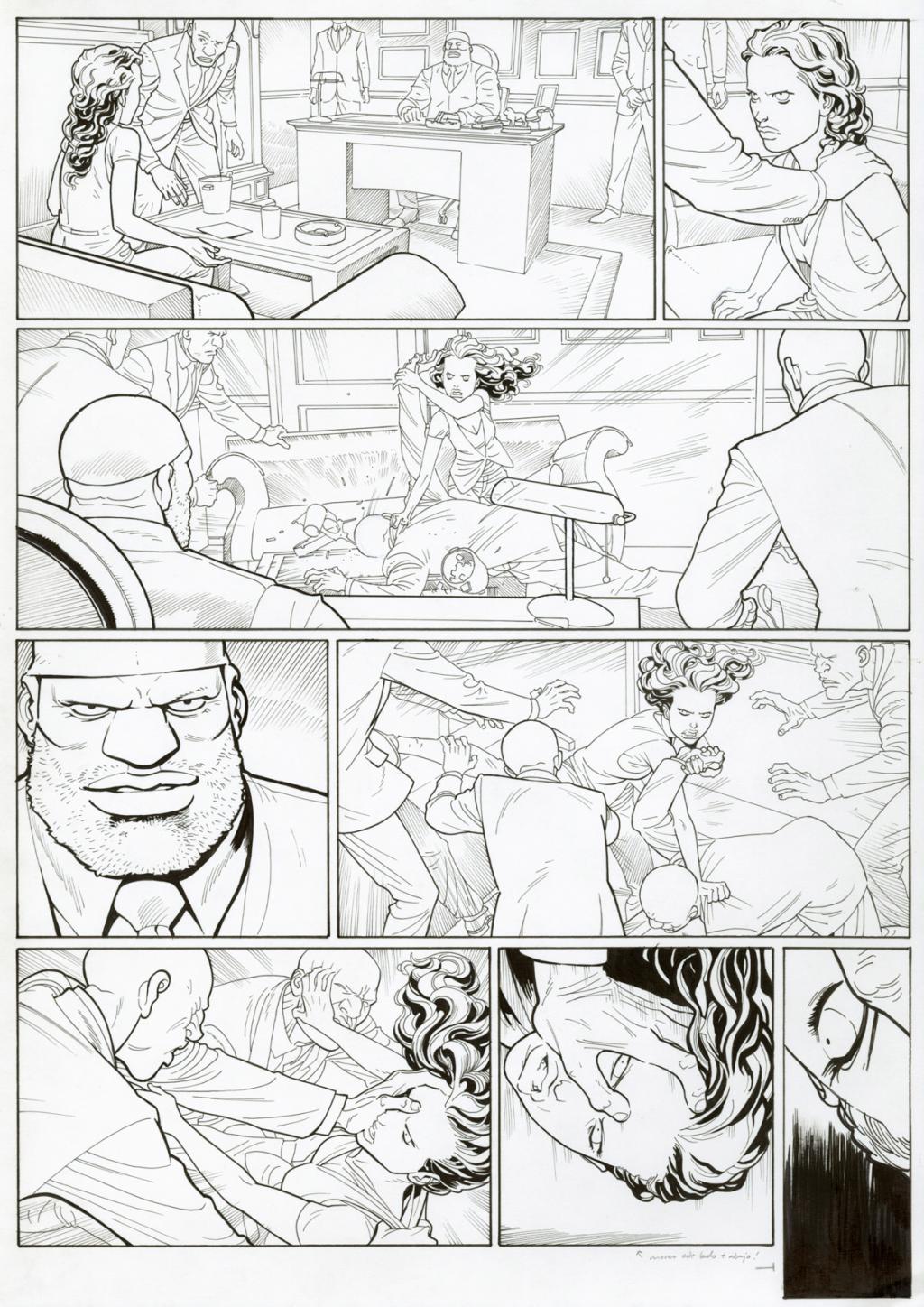 p26 - Marcial Toledano - Encre de Chine sur papier - 2257