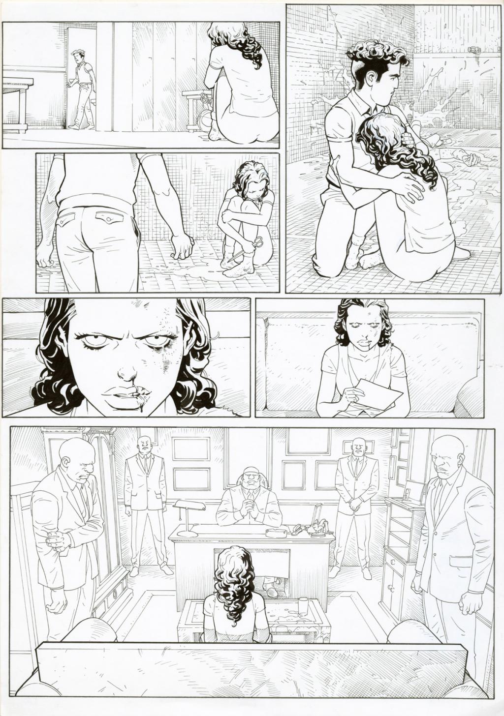 p28 - Marcial Toledano - Encre de Chine sur papier - 2258