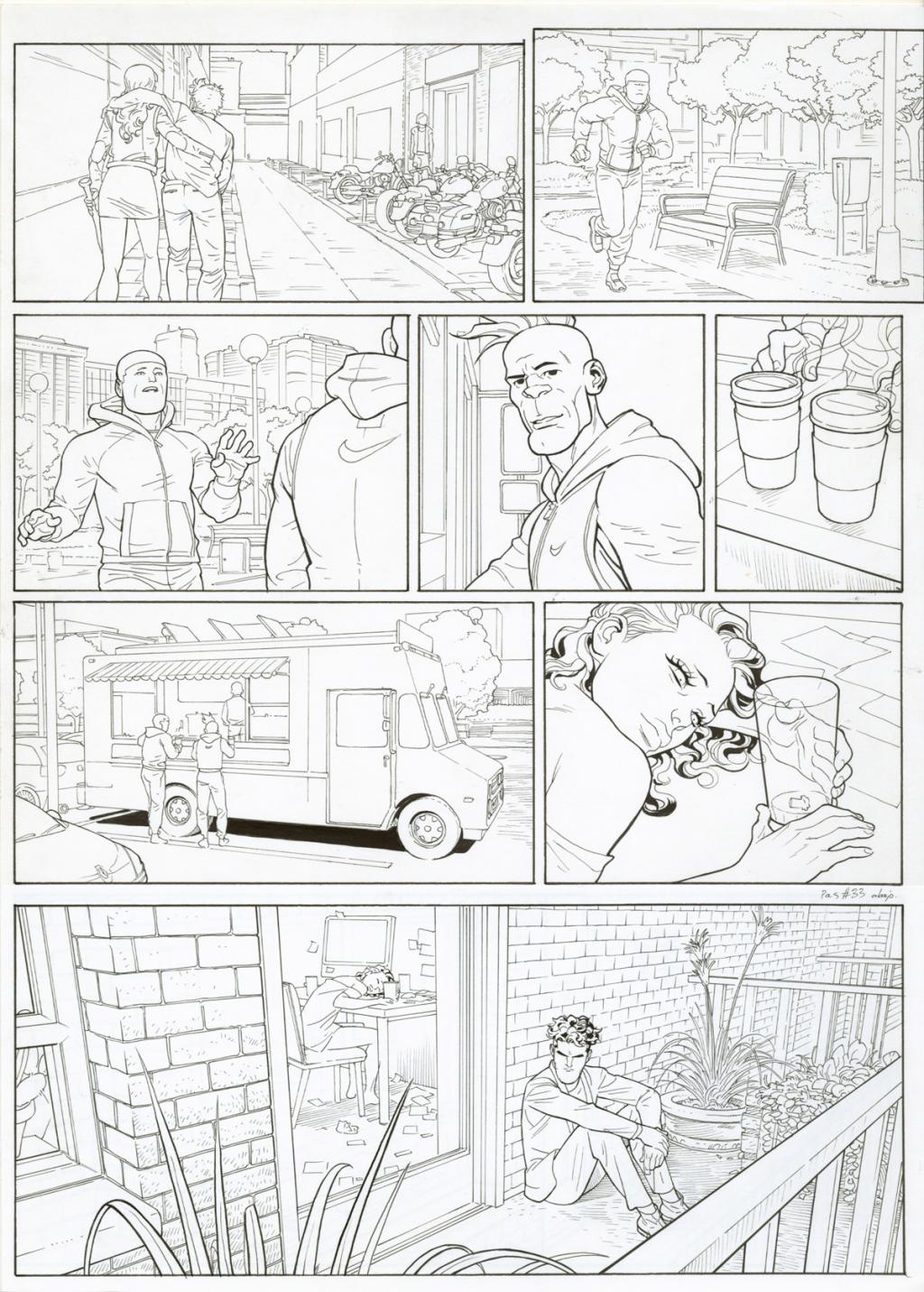 p33 - Marcial Toledano - Encre de Chine sur papier - 2261