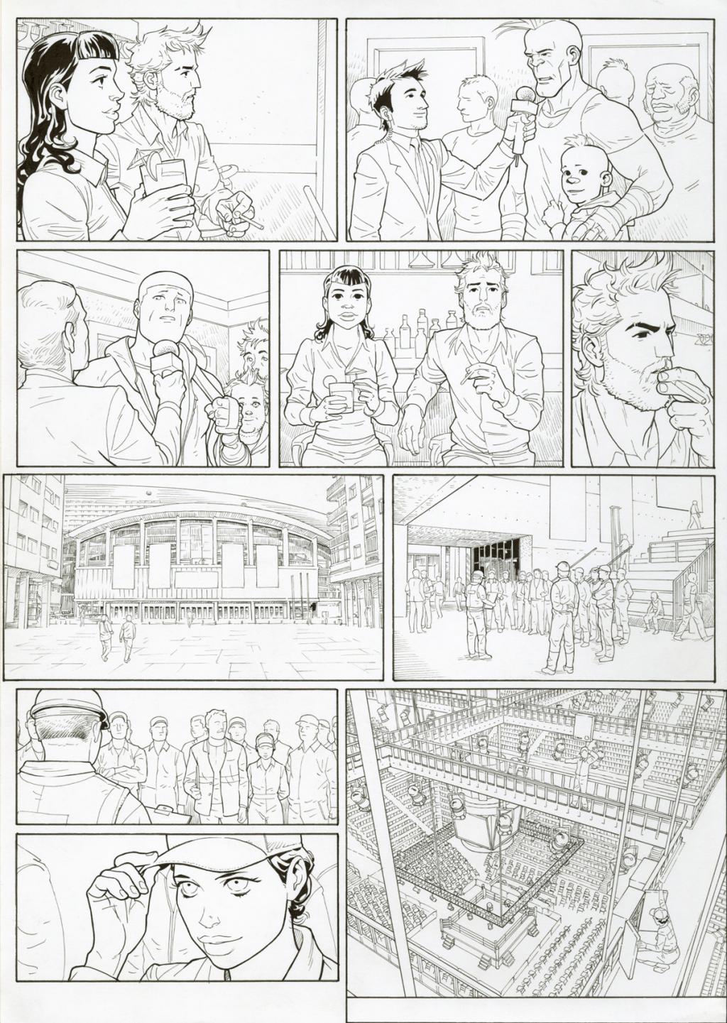 p37 - Marcial Toledano - Encre de Chine sur papier - 2262