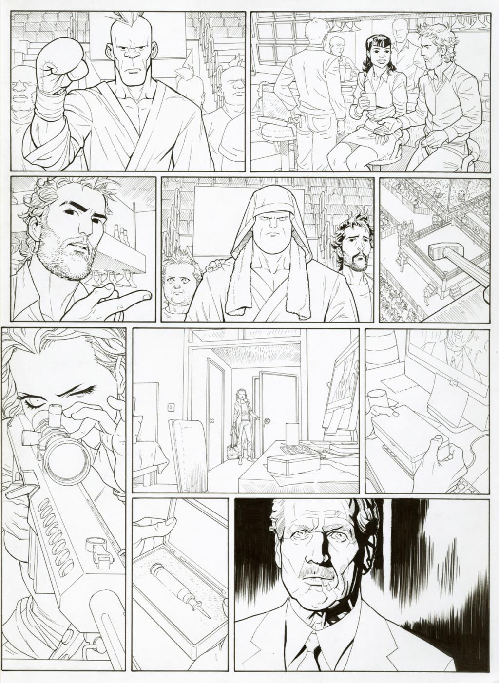 p40 - Marcial Toledano - Encre de Chine sur papier - 2265