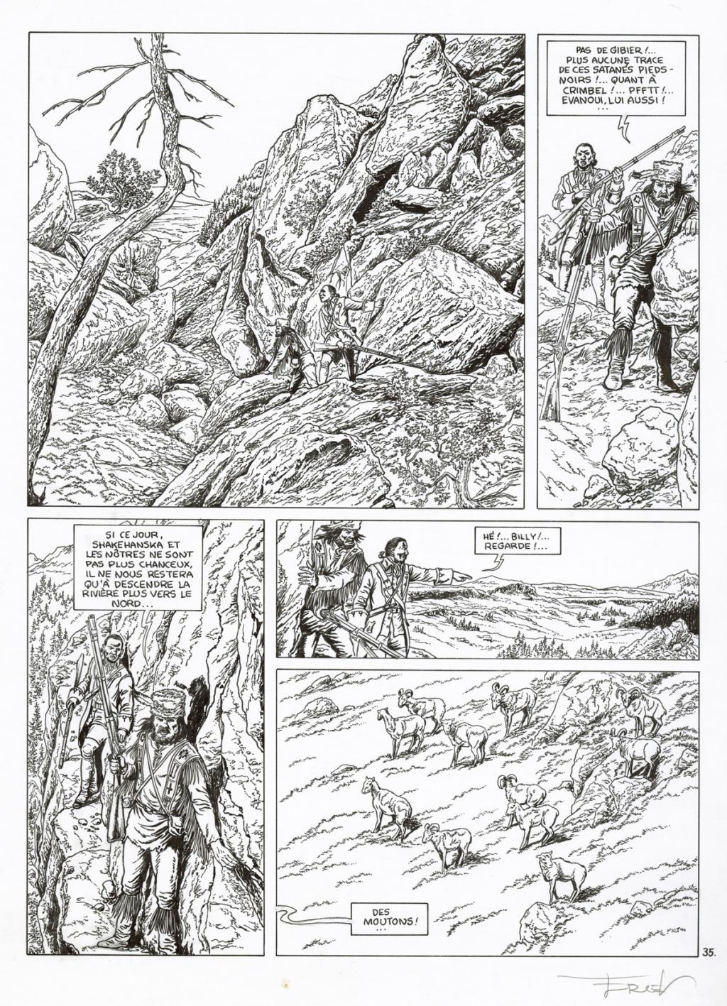 Planche 35 - Ersel - Encre de Chine sur papier - 2292