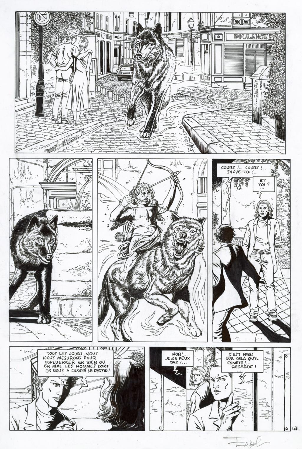 Planche 33 - Ersel - Encre de Chine sur papier - 2297