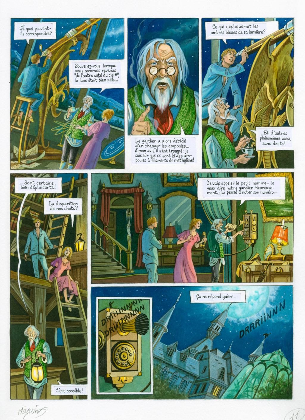 planche 11 - Florence Magnin - Encre de Chine et encre de couleur sur papier - 2343