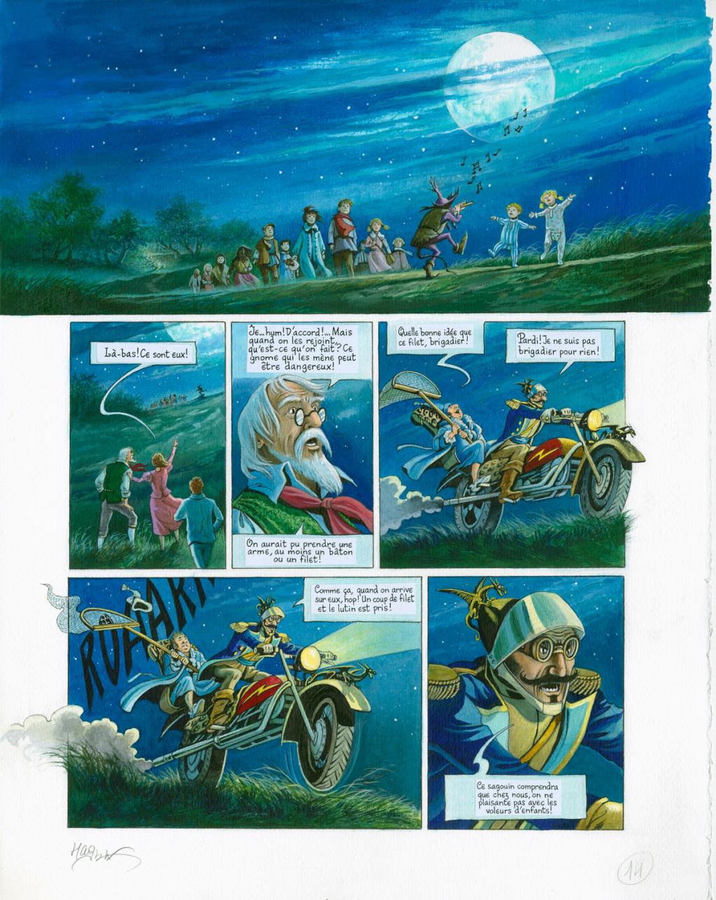 planche 14 - Florence Magnin - Encre de Chine et encre de couleur sur papier - 2344