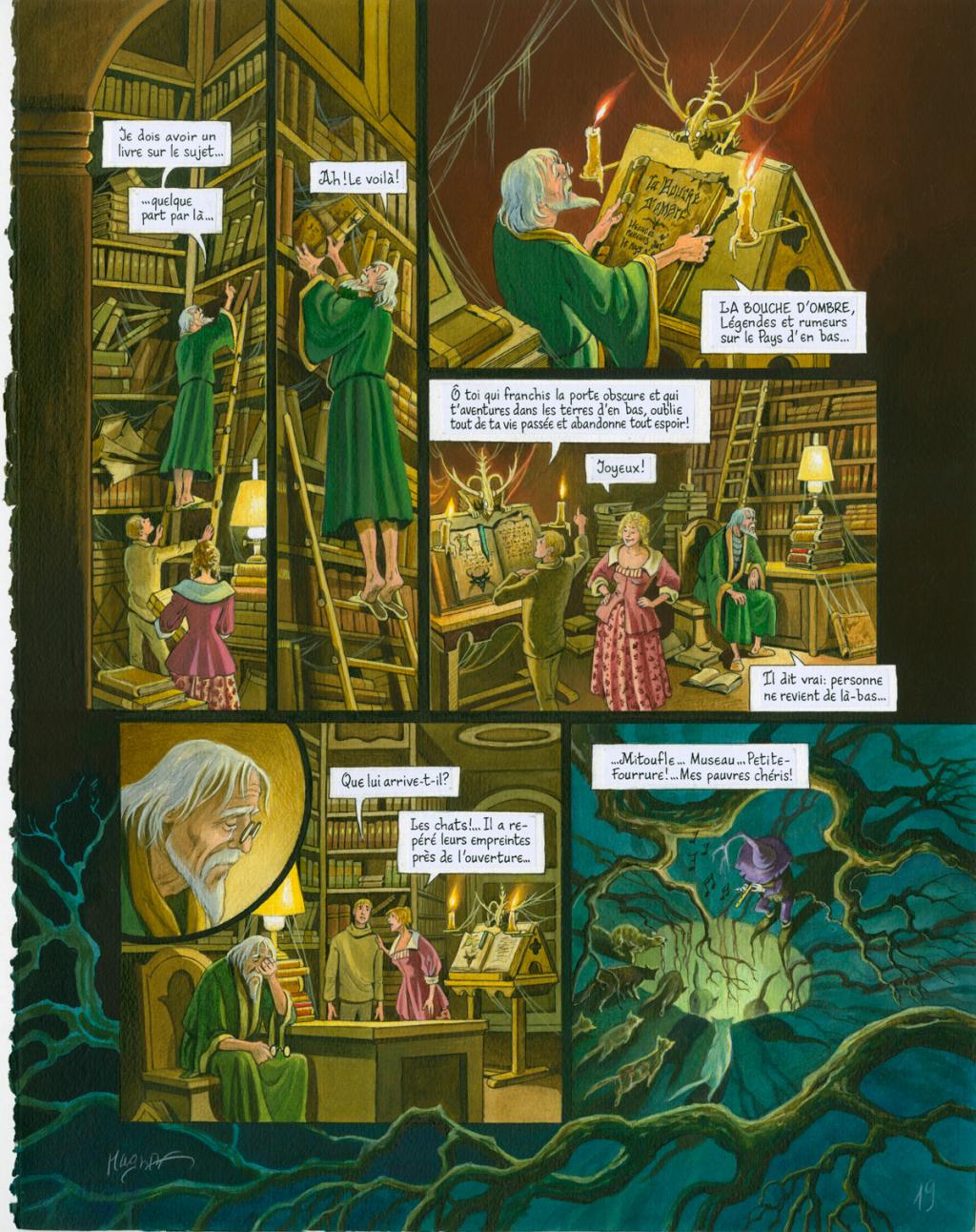 planche 19 - Florence Magnin - Encre de Chine et encre de couleur sur papier - 2346