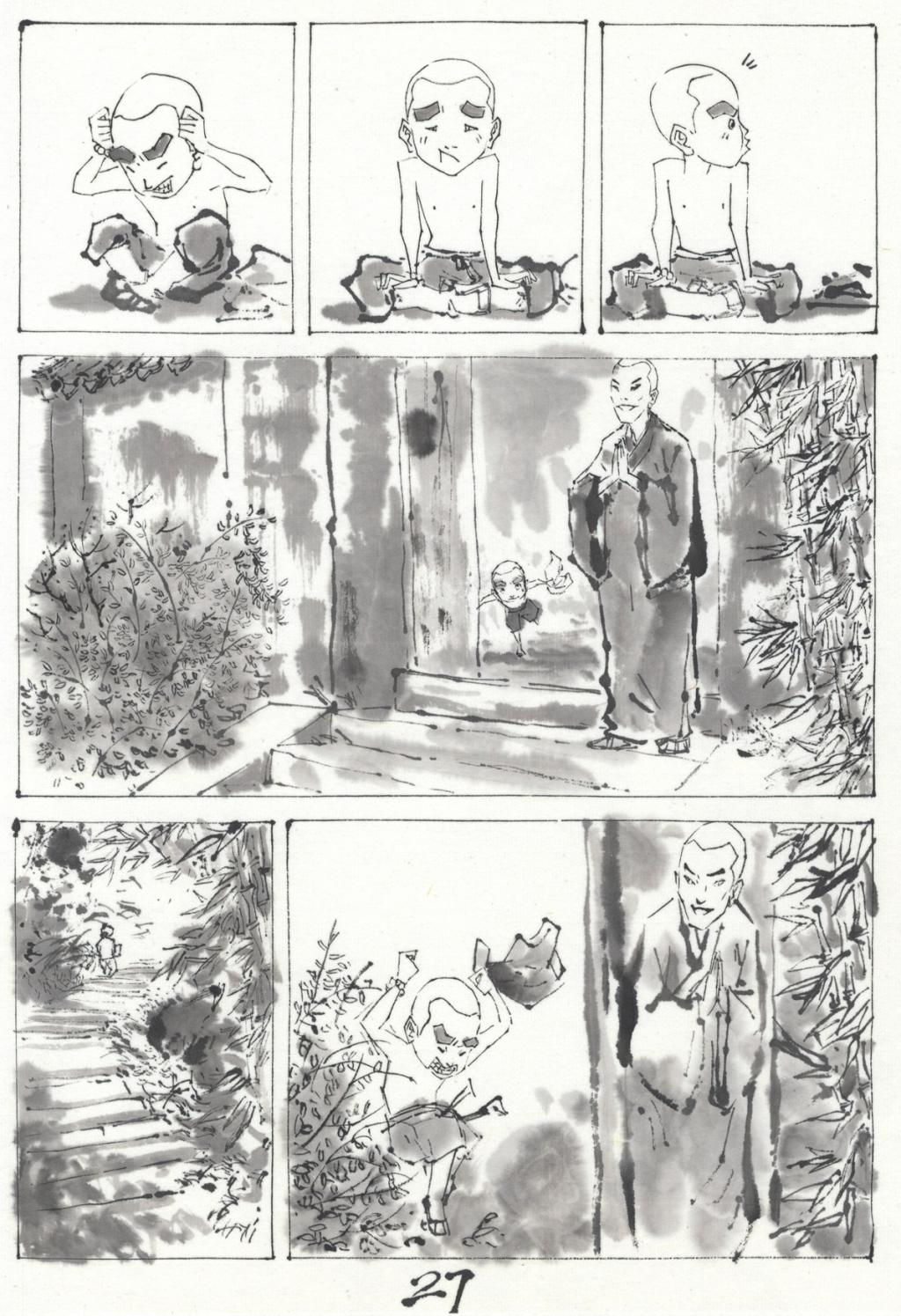 Planche originale - An Ji - Encre de Chine - 2450