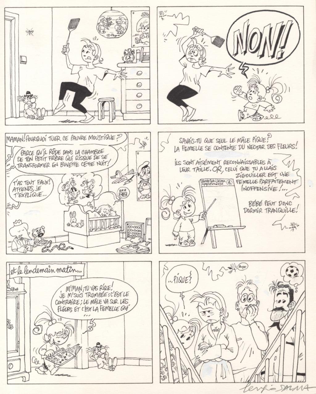 planche originale - Sergio Salma - Encre de Chine - 2473