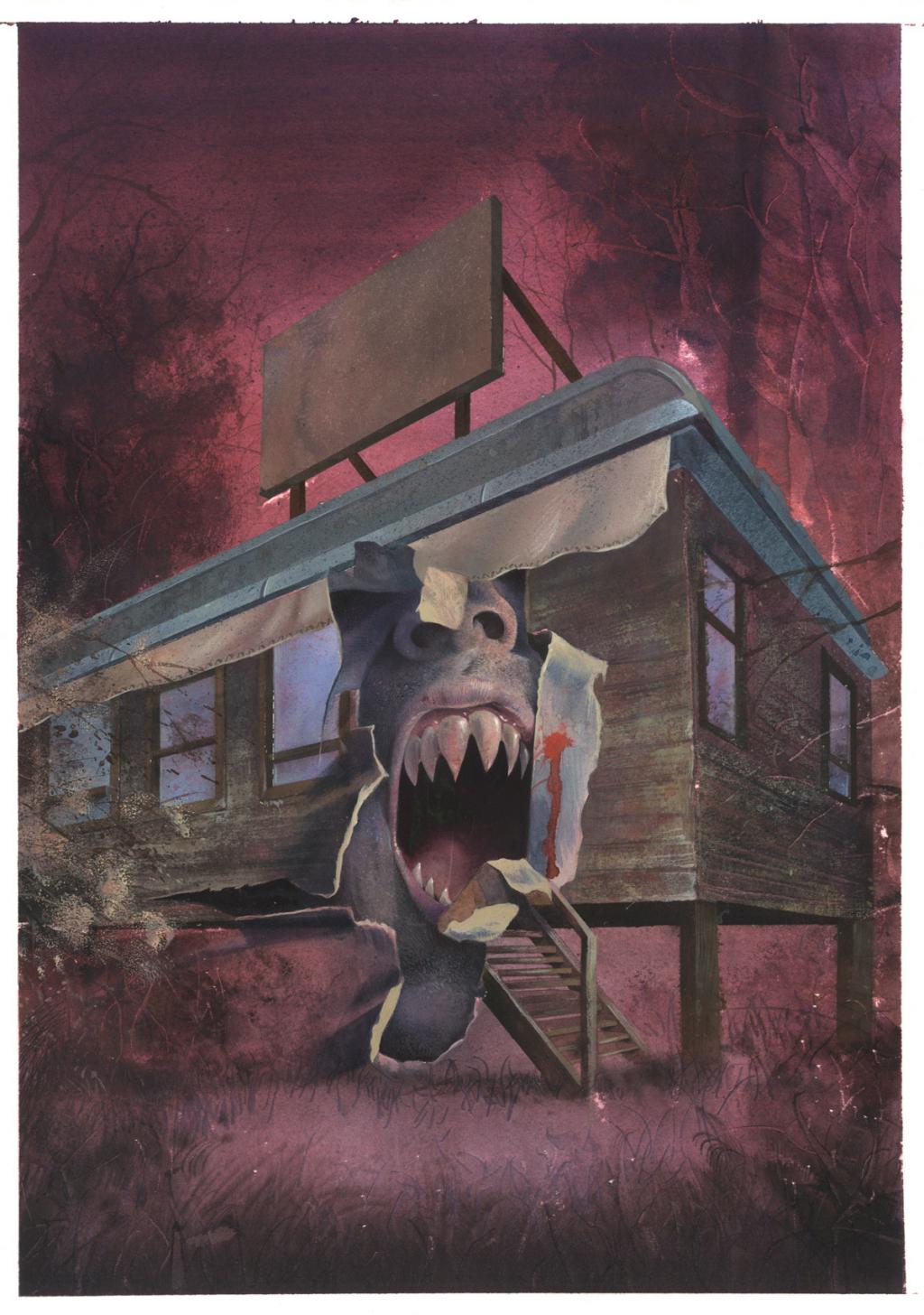 Couverture - Attila Futaki - Encre de Chine et encre de couleur sur papier - 2562