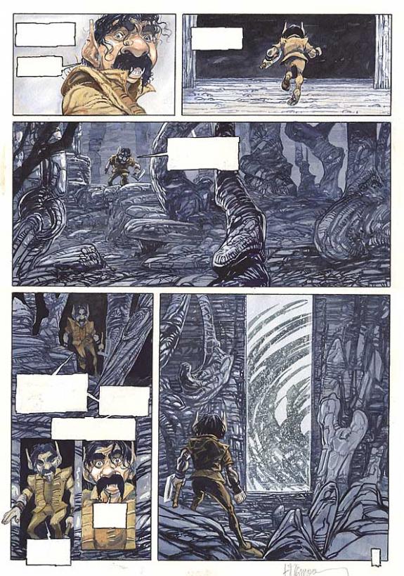 p41 - Fabrice Meddour - Aquarelle et encre de Chine sur papier - 235