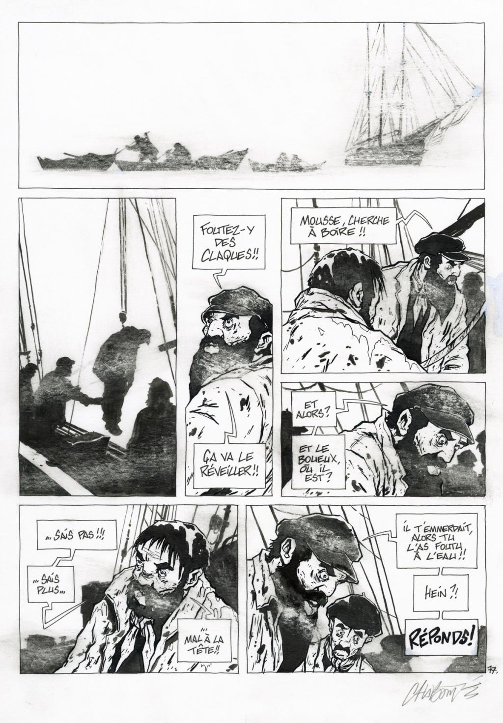 p77 - Christophe Chabouté - Encre de Chine - 2462